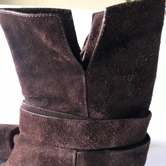 Roberto Del Carlo Brown Suede Boots - Picture 5 of 13